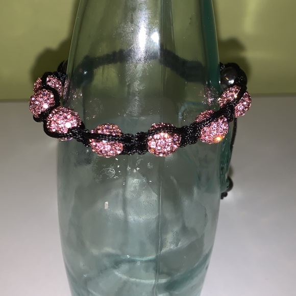 shamballa Jewelry - Rhinestone,meditation,shamballa ball bracelet nwot